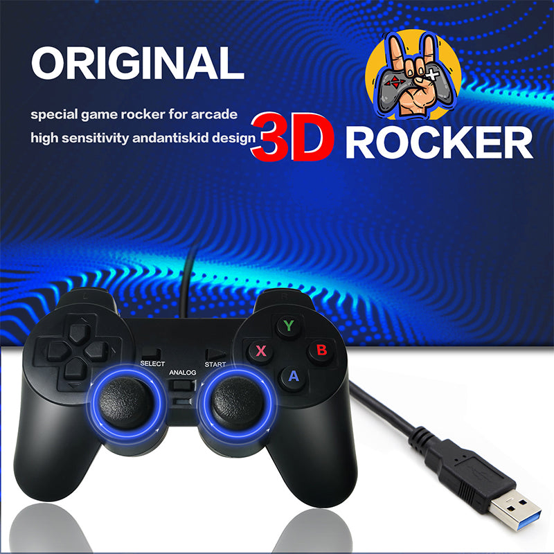 ARCADE BOX 256G Retro Video Game Console 3D Double Wired Controller Built-in 50000 Games ARCADE BOX 256G Retro Video Game Console 3D Double Wired Controller Built-in 50000 Games